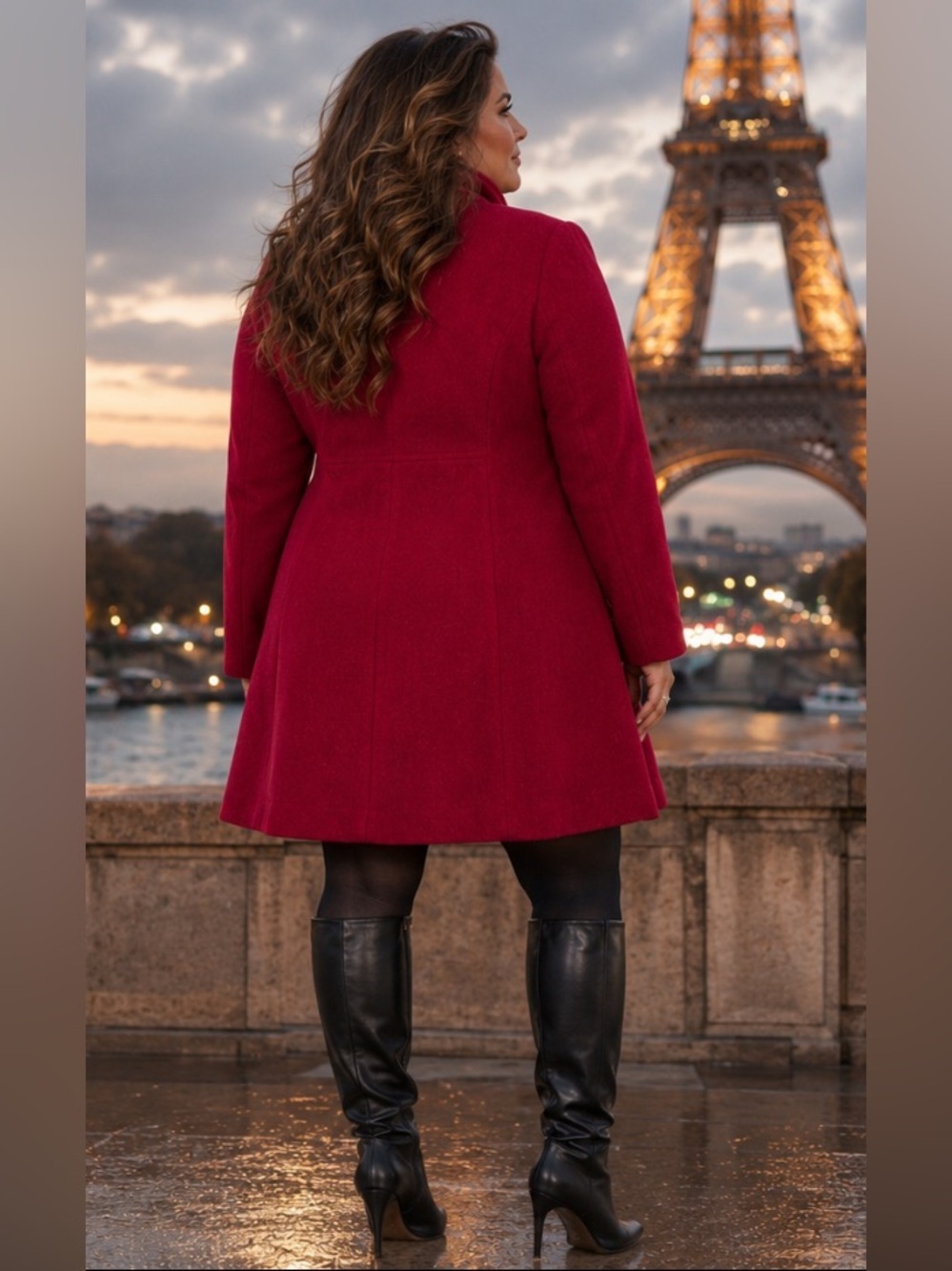 Larry Levine Coat - Picture 2 of 9
